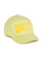 Dkny Kids casquette en serge à logo imprimé - Jaune - thumbnail