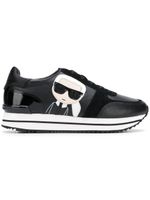 Karl Lagerfeld baskets à semelle plateforme - Noir - thumbnail