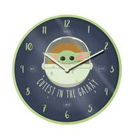 Star Wars The Mandalorian Wall Clock Cutest In The Galaxy