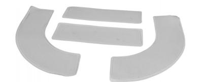 Velox gelpads racestuur 4,5 x 15/20 cm siliconen 4-delig