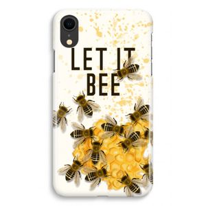 Let it bee: iPhone XR Volledig Geprint Hoesje