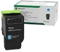 Lexmark 78C2XC0 Retourcartridge cyaan met extra hoge capaciteit,Enkele verpakking,Geel
