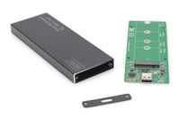 Digitus DA-71115 M.2 harde schijf-behuizing M.2 2230, M.2 2242, M.2 2260, M.2 2280 USB 3.2 Gen 2 (USB 3.1) - thumbnail