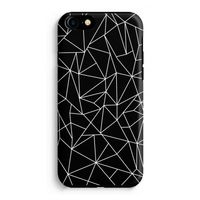 Geometrische lijnen wit: iPhone 7 Tough Case - thumbnail