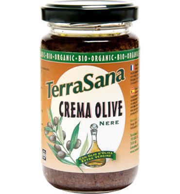 Terrasana Terrasana Tapenade Zwarte Olijven Bio (180g) Terrasana Terrasana Tapenade Zwarte Olijven Bio (180g)