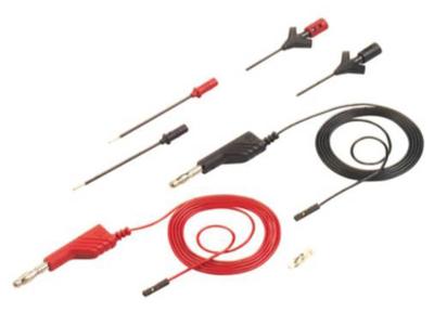 SKS Hirschmann PMS 0,64 Meetsnoerenset [Banaanstekker 4 mm - Bus 0,64 mm] 1.00 m Zwart, Rood 1 set(s)