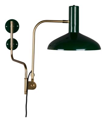 Dutchbone Wandlamp 'Devi' 49cm, kleur Groen