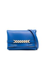 Victoria Beckham sac à main Chain Pouch en cuir - Bleu