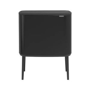 Brabantia Bo Touch Bin Afvalemmer 3 x 11 L - Zwart