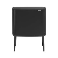 Brabantia Bo Touch Bin Afvalemmer 3 x 11 L - Zwart