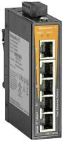 Weidmüller IE-SW-EL05-5TX Managed Fast Ethernet (10/100) Black, Orange