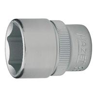 HAZET 880-9 24 mm 6-punts tractieprofiel socket - verchroomd/gepolijst