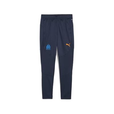 PUMA Olympique de Marseille trainingsbroek voor jongeren 140 Club Navy Fluro Orange Pes Blue