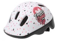 Polisport PolispGoudt kinderhelm Hoggy. maat: XXS (44/48 cm), kleur: wit/roze mat