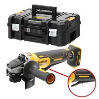 DeWalt DCG406NT-XJ XR 18V accu Haakse Slijper met dodemansschakelaar 125 mm excl. accu&apos;s en lader in T-Stak koffer - DCG406NT-XJ - thumbnail