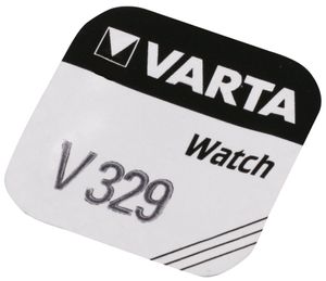 Varta Knoopcel 329 1.55 V 1 stuk(s) 37 mAh Zilveroxide SILVER Coin V329/SR731 NaBli 1