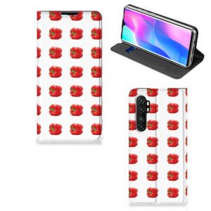 Xiaomi Mi Note 10 Lite Flip Style Cover Paprika Red