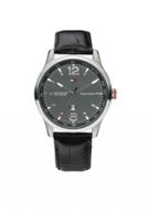 Horlogeband Tommy Hilfiger TH-151-1-14-1265 / TH679301443 Leder Zwart 22mm - thumbnail