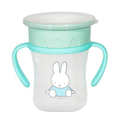 nijntje anti-lek beker 360° met handvat - 300ml (2 stuks) Mintgroen