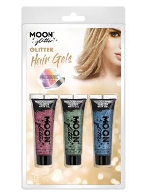 Moon Glitter Holographic Glitter Hair Gel