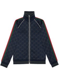 Gucci veste en jacquard GG - Bleu