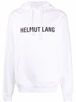 Helmut Lang hoodie à logo imprimé - Blanc - thumbnail