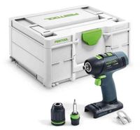 Festool T 18+3 Li Basic Accuschroefboormachine | zonder accu&apos;s en lader - 576448