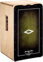 Meinl Percussion Artisan Pickup Cajon - Box Drum met interne passieve pickup - Dark Olive Burst voorplaat - Soleá Line (PAESLDOB)
