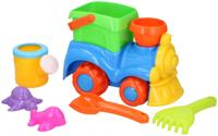 Eddy Toys strandspeelset trein 8 delig