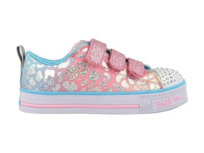 Skechers Twinkle Lite 20301L/PKMT Roze / Blauw  maat