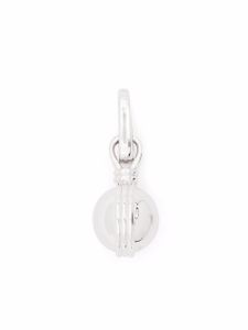 Missoma petit pendentif Sphere à fermoir clip - Argent