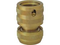 C.K G7913 Messing Slangstuk 13 mm (1/2) Ø, Steekkoppeling Waterstop