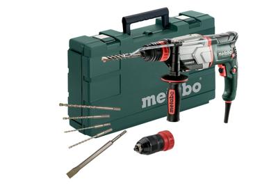 Metabo UHE2660-2 Quick Set SDS Plus 800W Multihamer met Snelspanhouder en Vijf Delige Boor Beitelset - 600697850