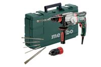 Metabo UHE2660-2 Quick Set SDS Plus 800W Multihamer met Snelspanhouder en Vijf Delige Boor Beitelset - 600697850