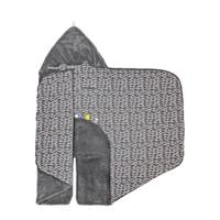 Snoozebaby wikkeldeken groep 0 frost grey 80x80 cm