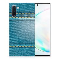 Samsung Galaxy Note 10 Silicone Back Cover Jeans - thumbnail