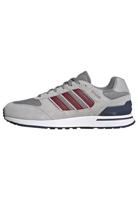 adidas Run 80s Hardloopschoenen, uniseks, voor volwassenen, Grijs Drie Schaduwen Rood Shadow Navy, 43 1/3 EU