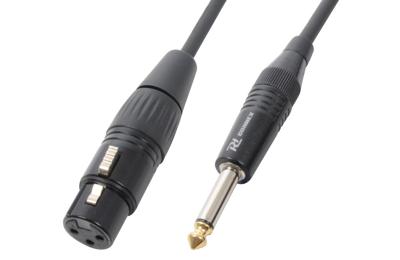 PD Connex XLR (f) - 6.3 Jack kabel - 1.5 meter PD Connex XLR (f) - 6.3 Jack kabel - 1.5 meter
