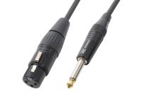 PD Connex XLR (f) - 6.3 Jack kabel - 1.5 meter