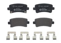 Remblokkenset, schijfrem BREMBO, u.a. für Saab, Vauxhall, Opel, Chevrolet, Buick, Bentley