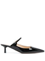 Prada mules 50 mm en cuir à talon - Noir