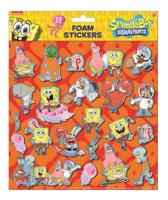 Nickelodeon foamstickers Spongebob 24x20,5 cm 22 delig oranje