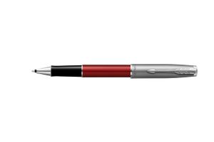 Rollerpen Parker Sonnet Sand Blasted Metal & Red Lacquer F