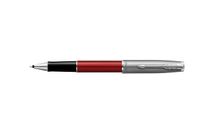 Rollerpen Parker Sonnet Sand Blasted Metal & Red Lacquer F - thumbnail