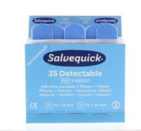 Salvequick Pleister blauw 6735 (35 st) - thumbnail