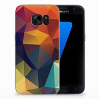 Samsung Galaxy S7 TPU Hoesje Polygon Color