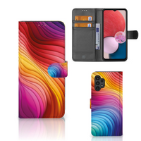 Book Case voor Samsung Galaxy A13 (4G) Regenboog - thumbnail