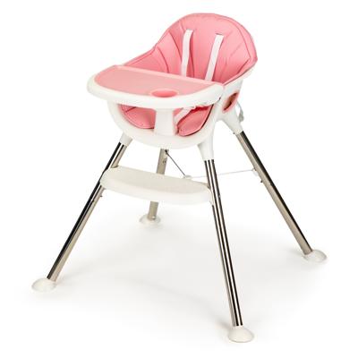 Viking Choice  Kinderstoel - eetstoel - wit met grijs - 72x71x83 cm