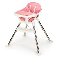 Viking Choice  Kinderstoel - eetstoel - wit met grijs - 72x71x83 cm