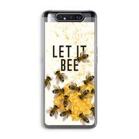 Let it bee: Samsung Galaxy A80 Transparant Hoesje